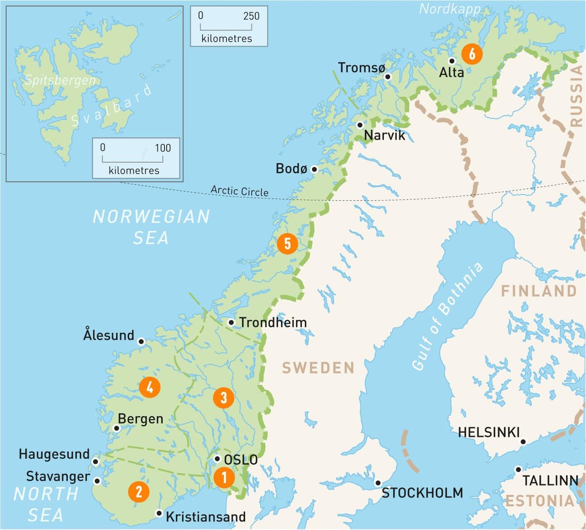 Kart алта Norveç