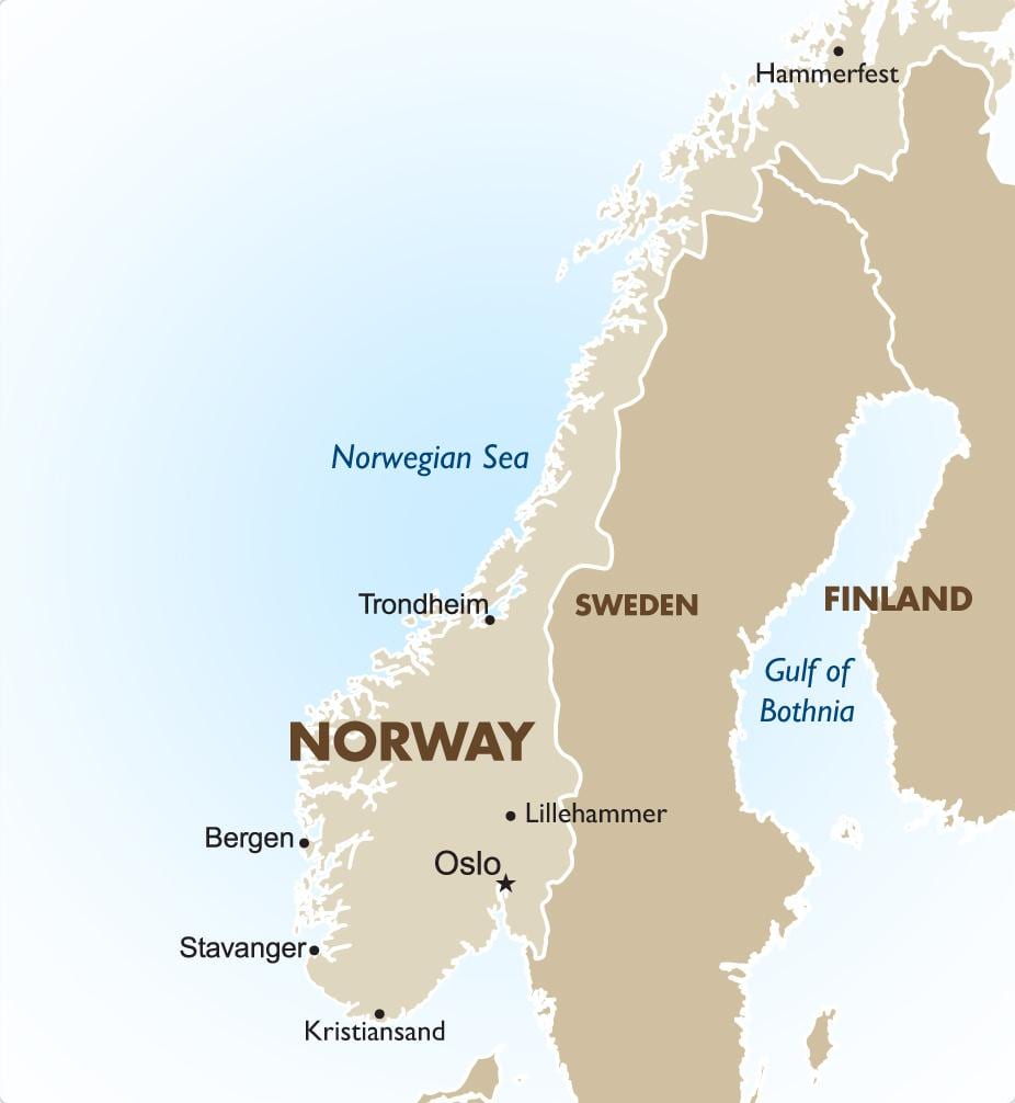Kart лиллехаммер Norveç