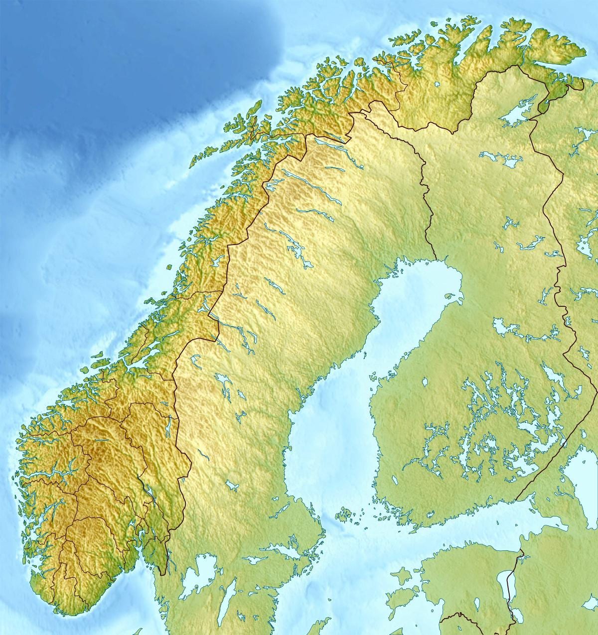 Kart fiziki Norveç