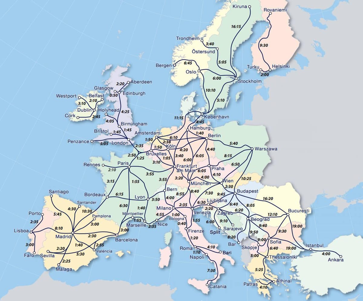 Kart gediş eurail Norveç