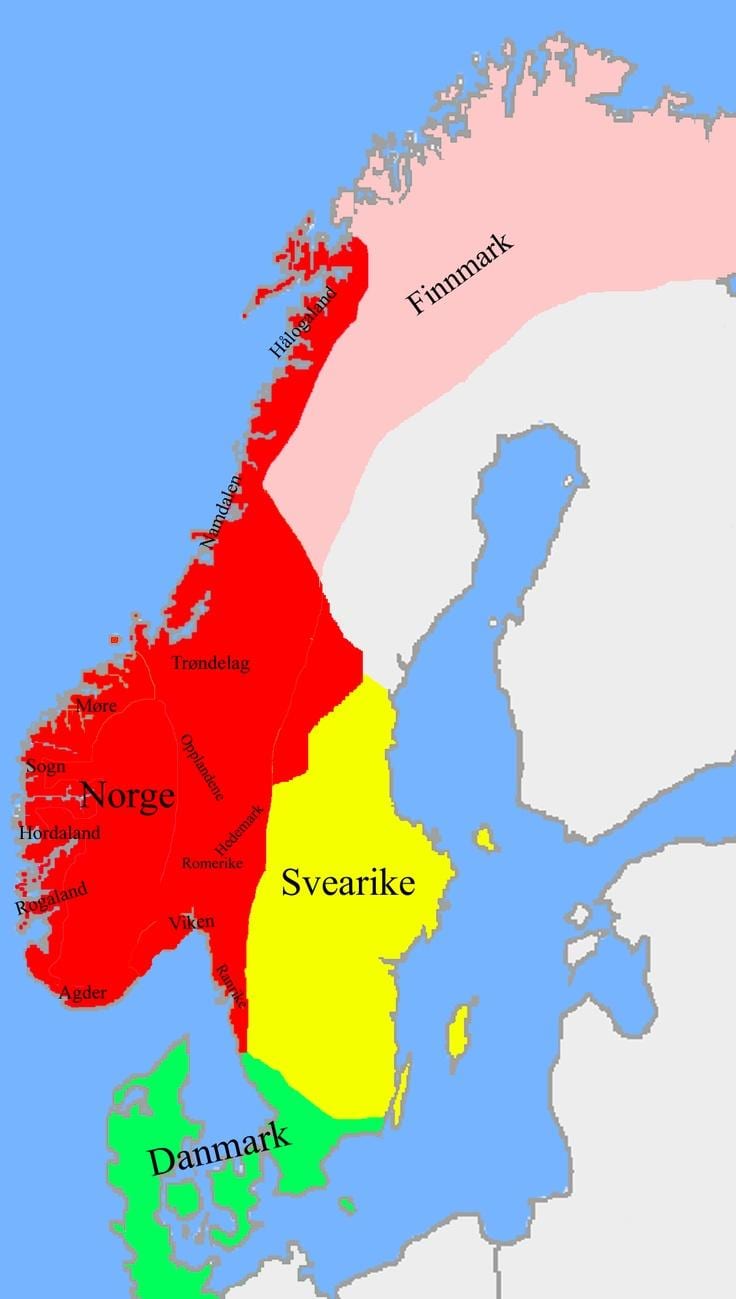 Kart Norveç sərhədləri