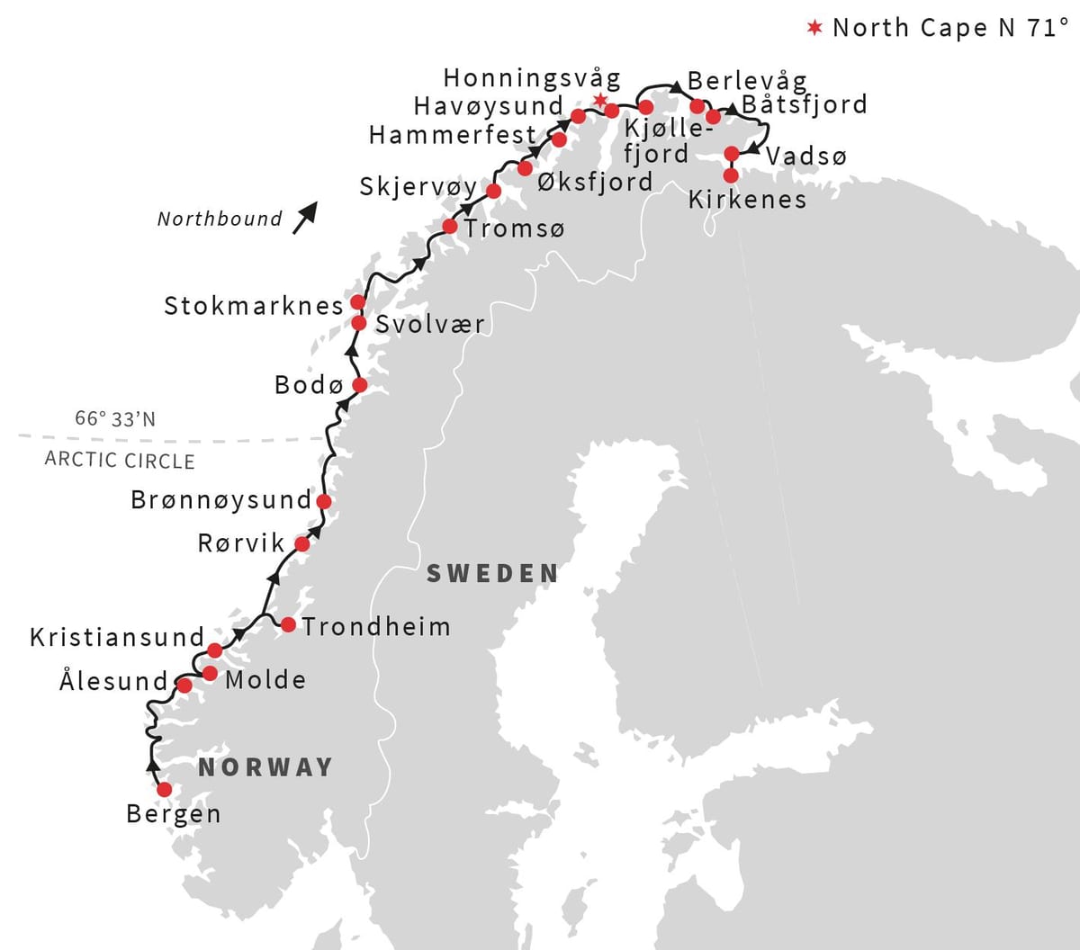 Kart Norveç velosiped
