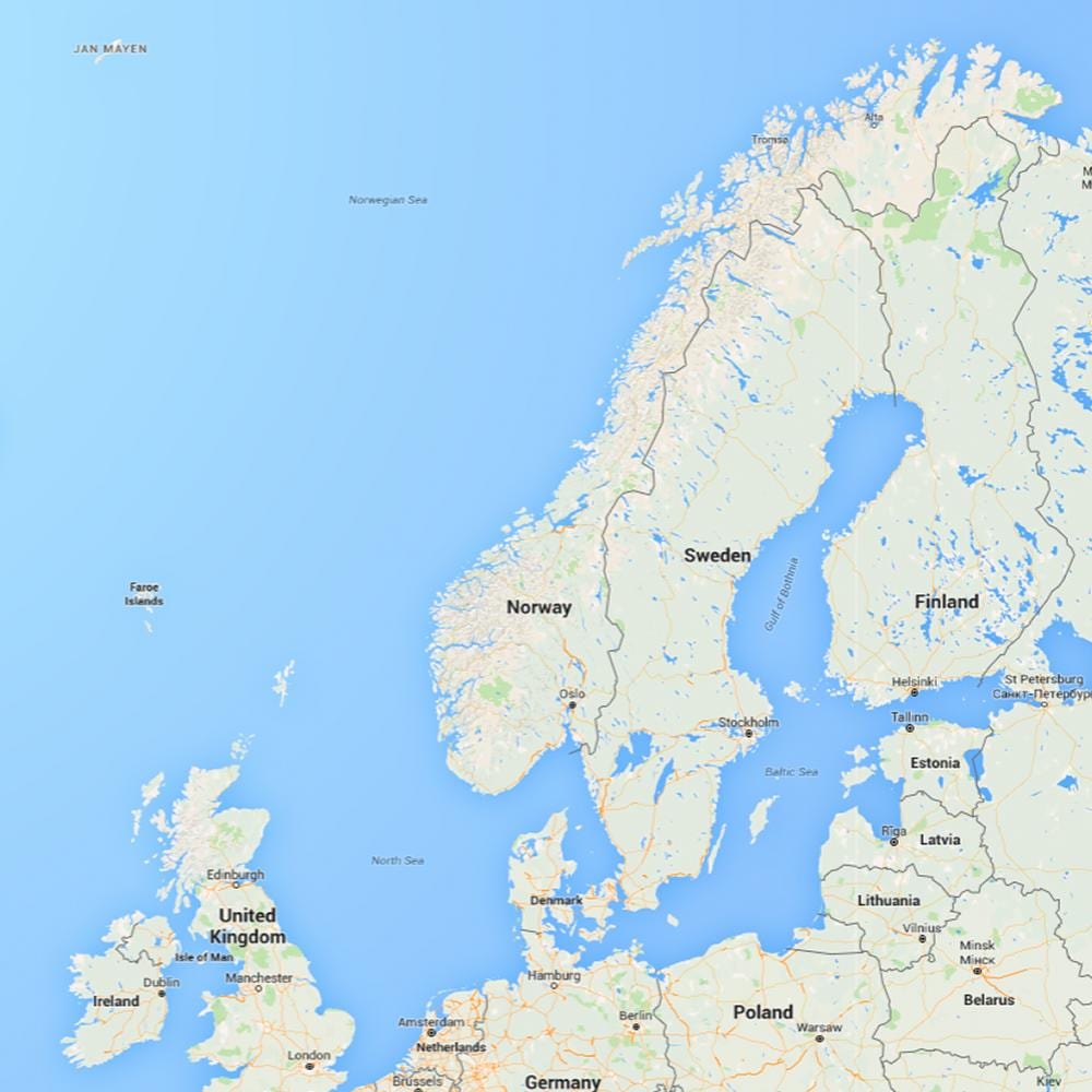Kart rafnes Norveç