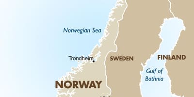 Kart лиллехаммер Norveç