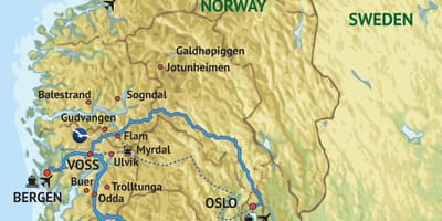 Kart Qərb Norveç