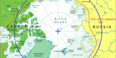Arktika Norveç xəritə