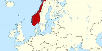 Kart Norveç və Avropa